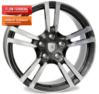 Диски WSP Italy Porsche (W1054) Saturn 9.5x20 5x130 ET65 DIA71,6 (anthracite polished)